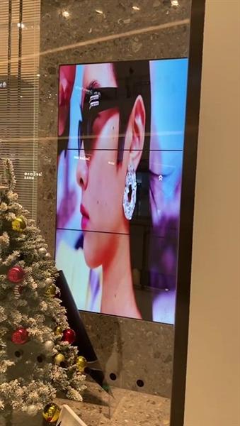 吾悦服装店拼接屏
